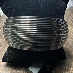 Apt. 9 Steel Colored Clamper Bracelet D15